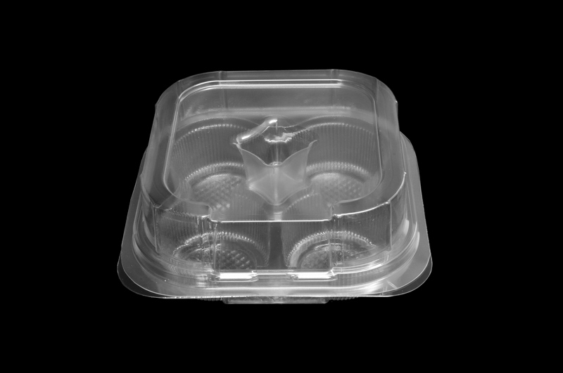 DMD 214 - 4 Cavity Muffin Hinge Lid