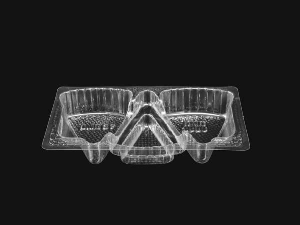 DMD 37 - 3 Cavity Petticoat Tail Tray