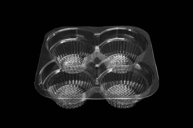 DMD 54 K - 4 Cavity Deep Tart Tray
