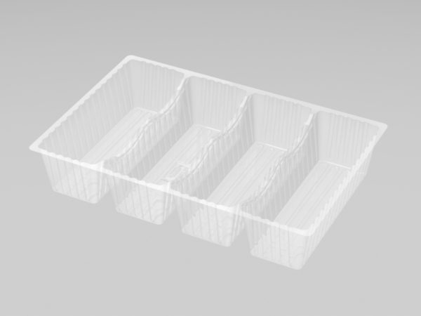 DMD 98 - 4 Cavity Deep Éclair Tray