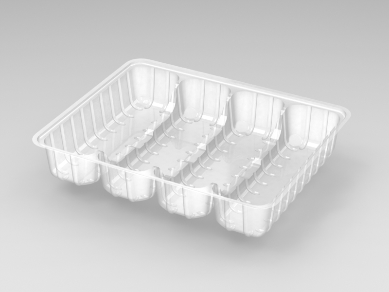 11086 - 4 Cavity Yum Yum Tray