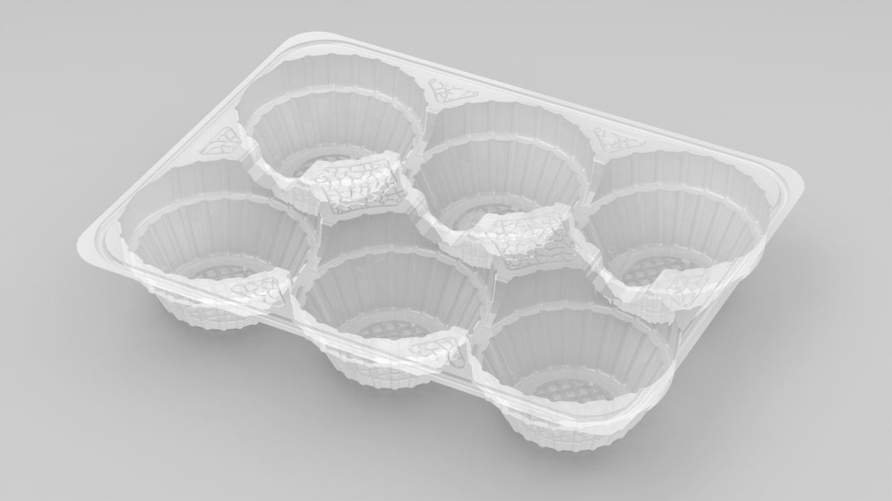11190 - 6 Cavity Mince Pie Tray