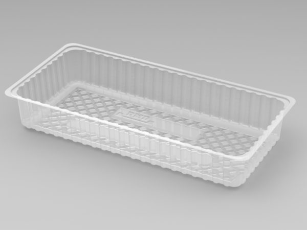 Plain Open Oblong Tray