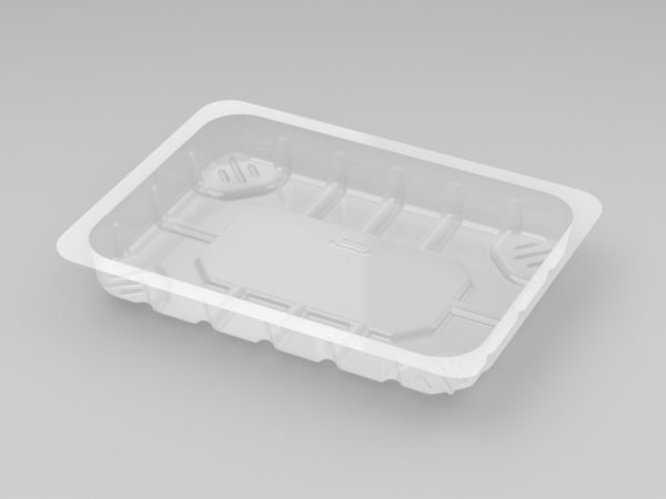 D4-25 Meat Produce Tray Open Tray