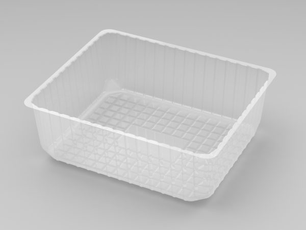 Single Rectangular Tray