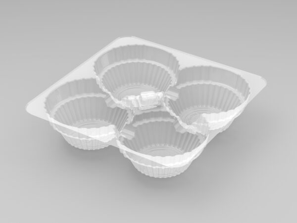 4 Cavity Tart Tray