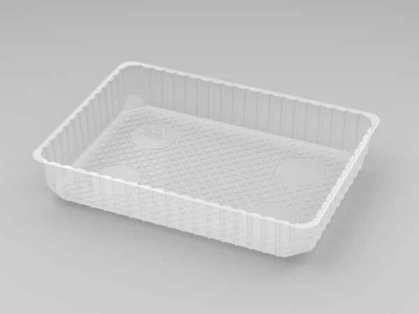 Large Plain Rectangular Tray