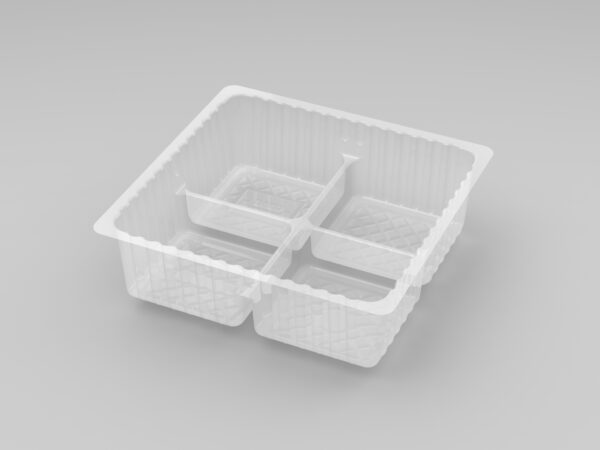 4 Cavity Square Tray